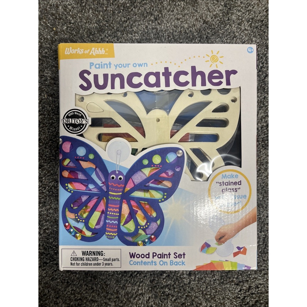 Paint Your Own: Suncatcher Wood Kit‎ w/Paint & Brush